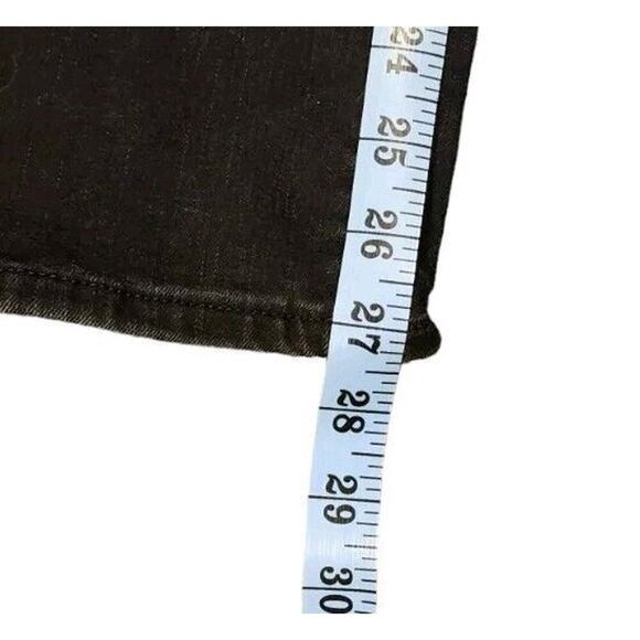 Levis Jeans Womens Size 6 Classic Mid Rise Skinny Black Stretch Denim - Picture 4 of 9